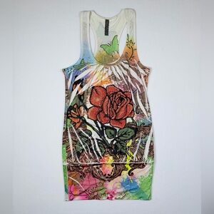 Colorful Floral Women's Dress